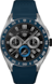 TAG Heuer Connected Blue Rubber Steel